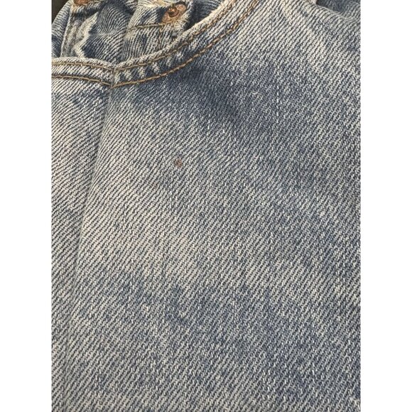 EB Denim x Levi's Upcycled OG Reinvented Straight Leg High Rise Jeans - Picture 8 of 8